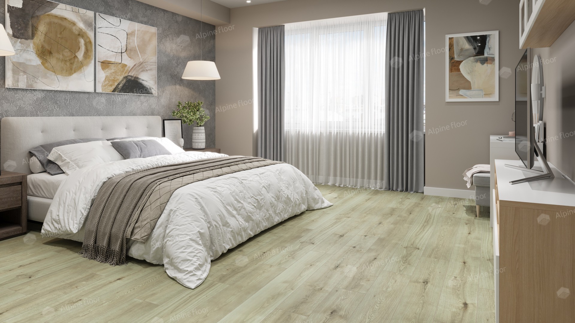 Ламинат "Alpine Floor" Дуб Венеция (1285*192*8 мм) — купить в Волгодонске