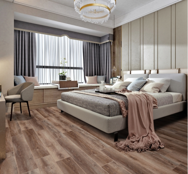 SPC ламинат "CronaFloor" Wood 4V Дуб Охрид (1200*180*4 мм) — купить в Волгодонске