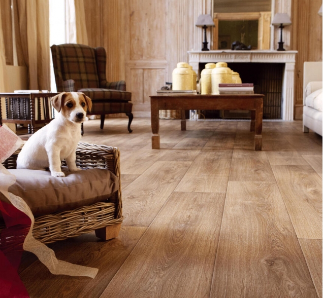 SPC ламинат "CronaFloor" Wood 4V Дуб Монтара (1200*180*4 мм) — купить в Волгодонске