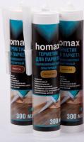 Картинка Однокомпонентный эластичный герметик для паркета "Homax" 0,250 л