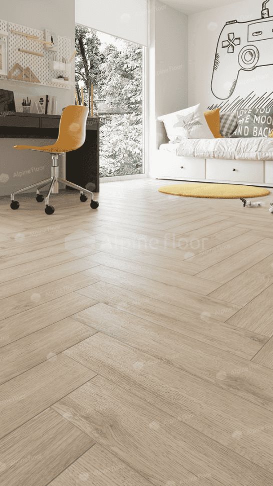 Виниловый ламинат "Alpine Floor" Parquet Light Дуб Медия (600*125*4 мм) — купить в Волгодонске