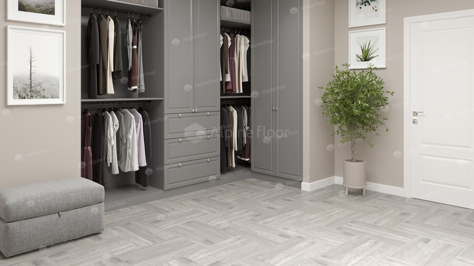 Виниловая плитка "Alpine Floor" Parquet LVT Дуб Полис (590*118*2,5 мм) — купить в Волгодонске