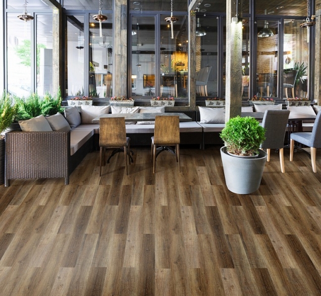 SPC ламинат "CronaFloor" Wood 4V Дуб Чак (1200*180*4 мм) — купить в Волгодонске