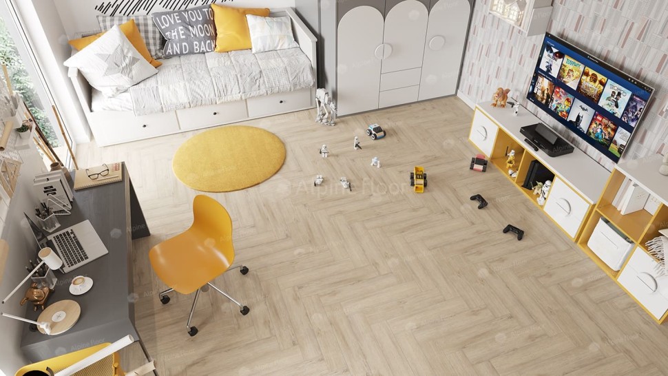 Виниловая плитка "Alpine Floor" Parquet LVT Дуб Медия (590*118*2,5 мм) — купить в Волгодонске