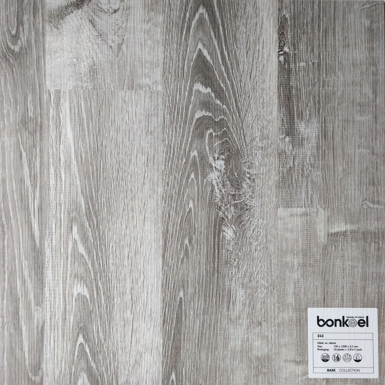Плитка ПВХ "Bonkeel" Base New 242 (1220*150*3,5 мм) — купить в Волгодонске