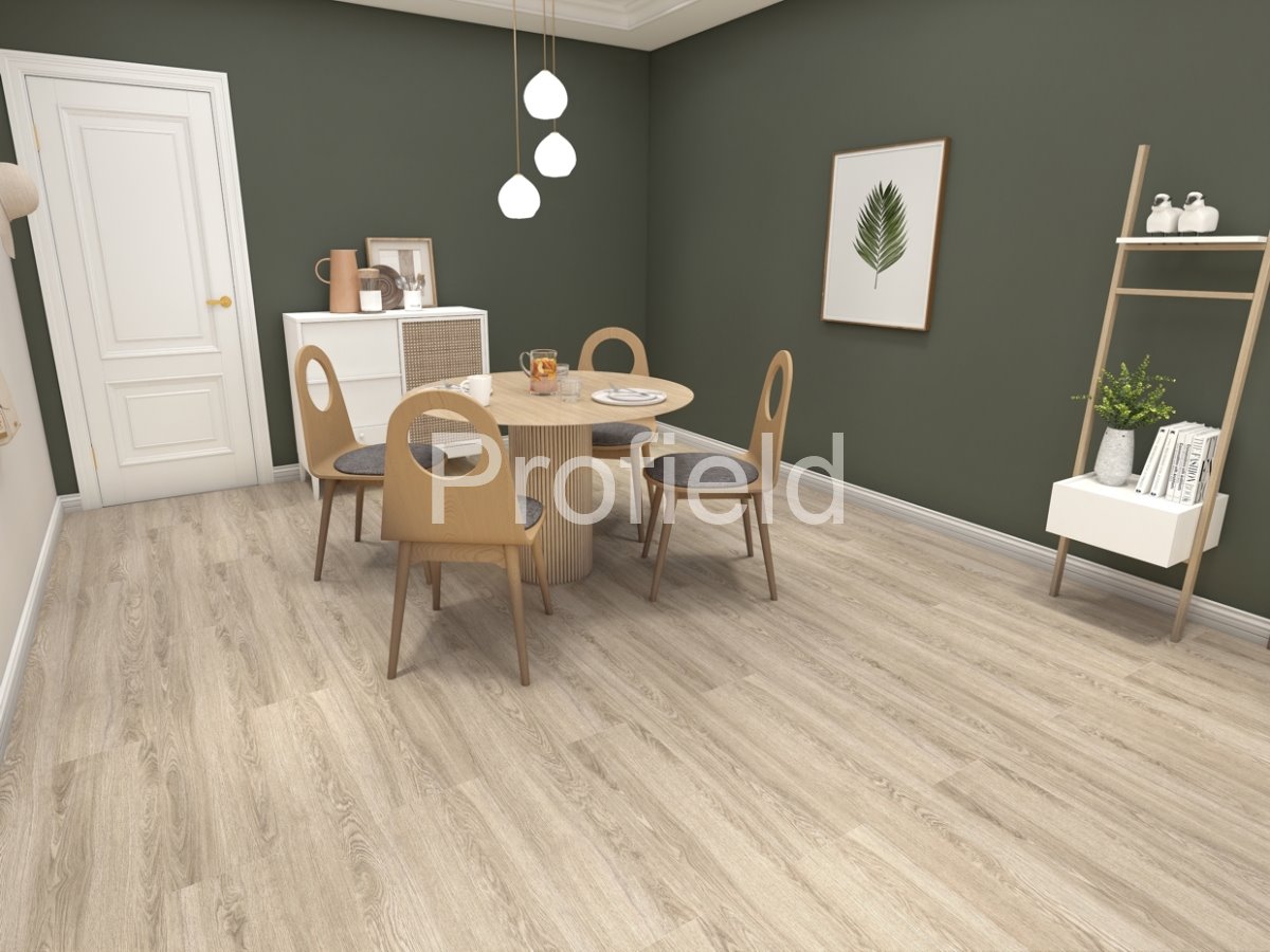 HSPC ламинат "Profield" Дуб Светлый (1200*228*5,5 мм) — купить в Волгодонске