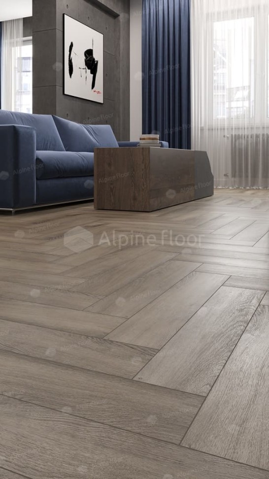 Виниловая плитка "Alpine Floor" Parquet LVT Дуб Исида (590*118*2,5 мм) — купить в Волгодонске