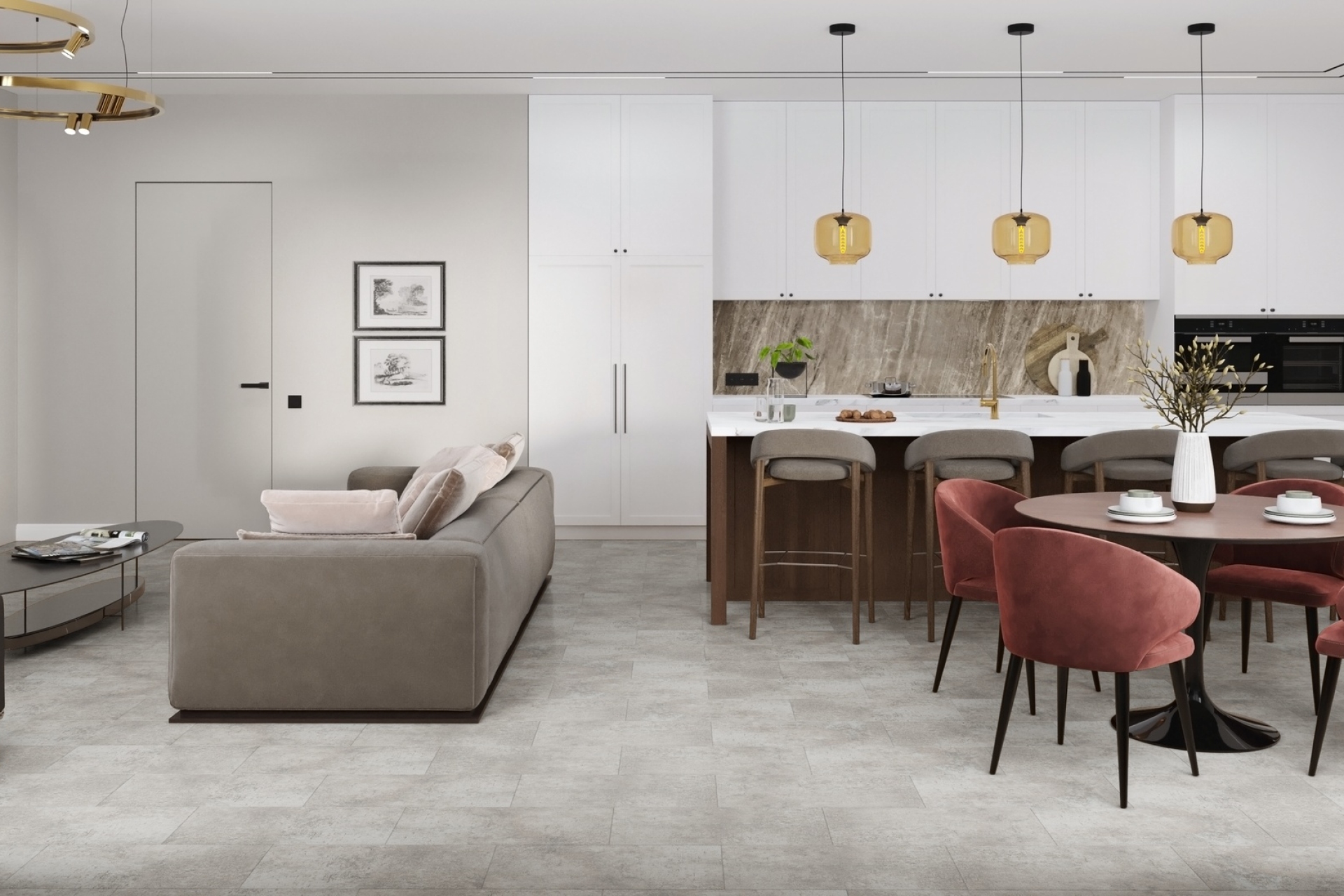 SPC плитка «Damy Floor» Фудзияма (610*305*5 мм) — купить в Волгодонске