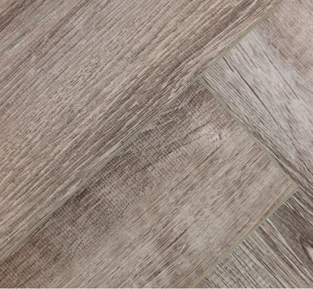 Виниловый ламинат SPC "Cronafloor" Herringbone Дуб Тулон (640*128*4,5 мм) — купить в Волгодонске