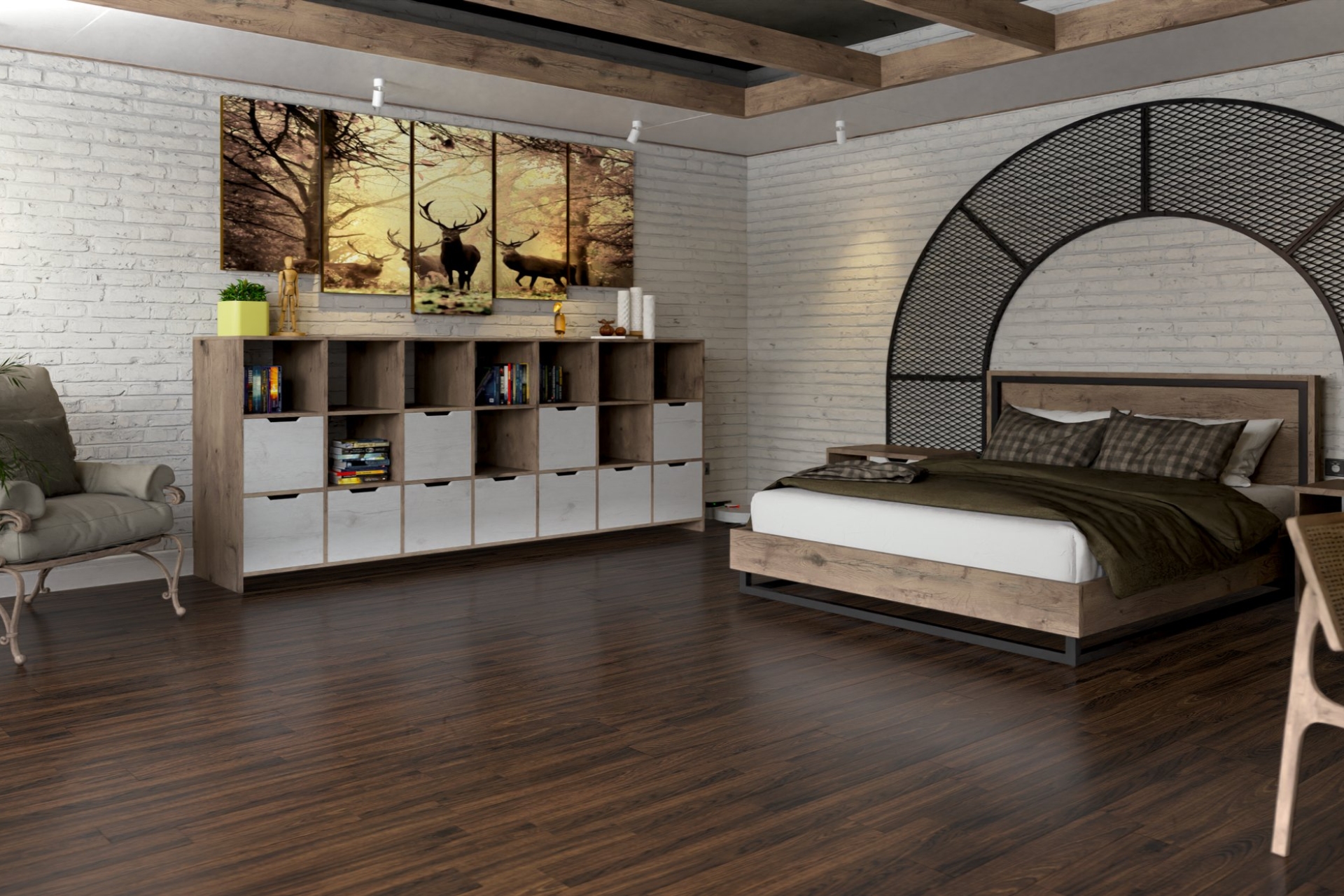 Инженерный паркет «Damy Floor» Каштановый — купить в Волгодонске