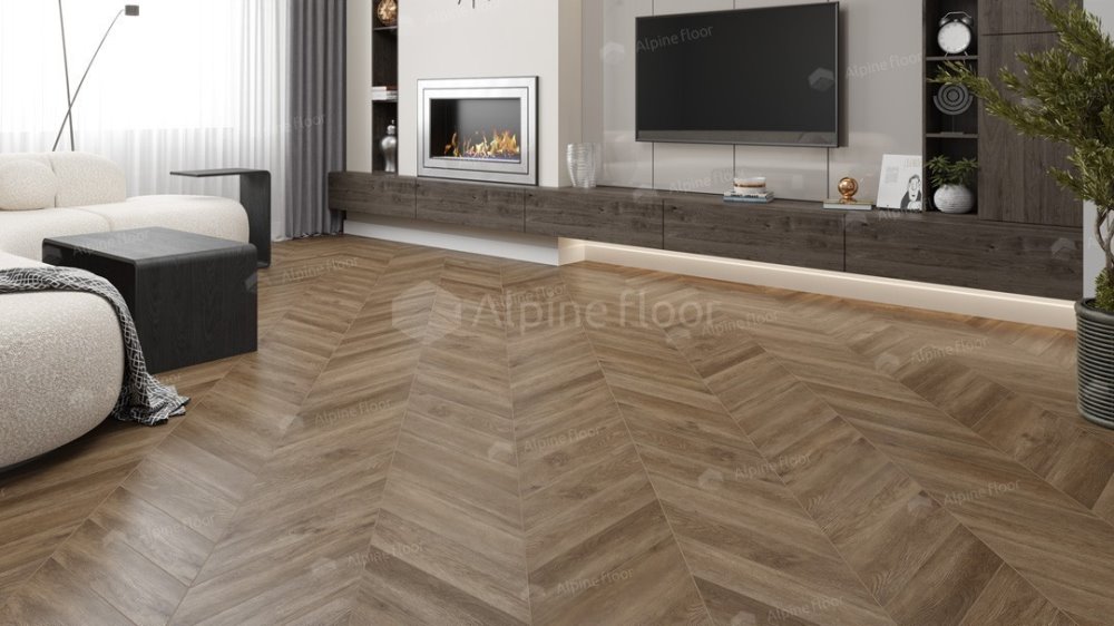 LVT плитка "Alpine Floor" Макадамия (555*127*2,5 мм) — купить в Волгодонске