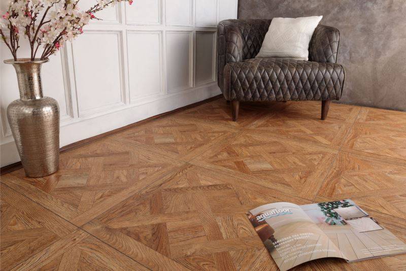 Замковая ПВХ плитка "Aquafloor" AF7004VS (600*600*7 мм) — купить в Волгодонске