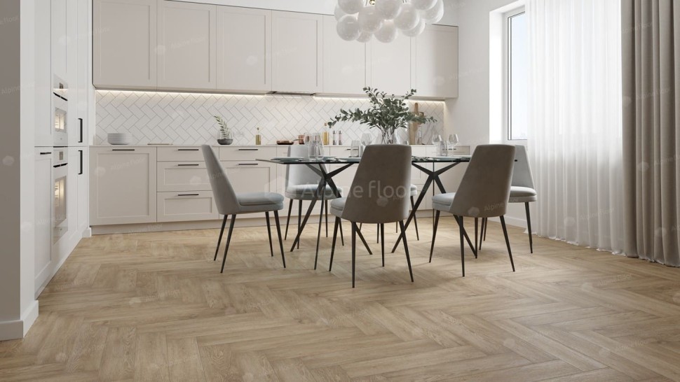 Виниловая плитка "Alpine Floor" Parquet LVT Дуб Ваниль Селект (590*118*2,5 мм) — купить в Волгодонске