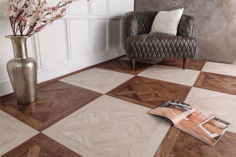 Замковая ПВХ плитка "Aquafloor" AF7005VS (600*600*7 мм) — купить в Волгодонске