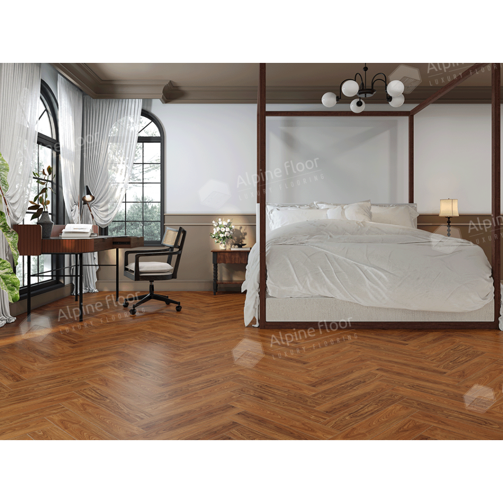 SPC ламинат "Alpine Floor" Орех Нойер (600*125*4 мм) — купить в Волгодонске