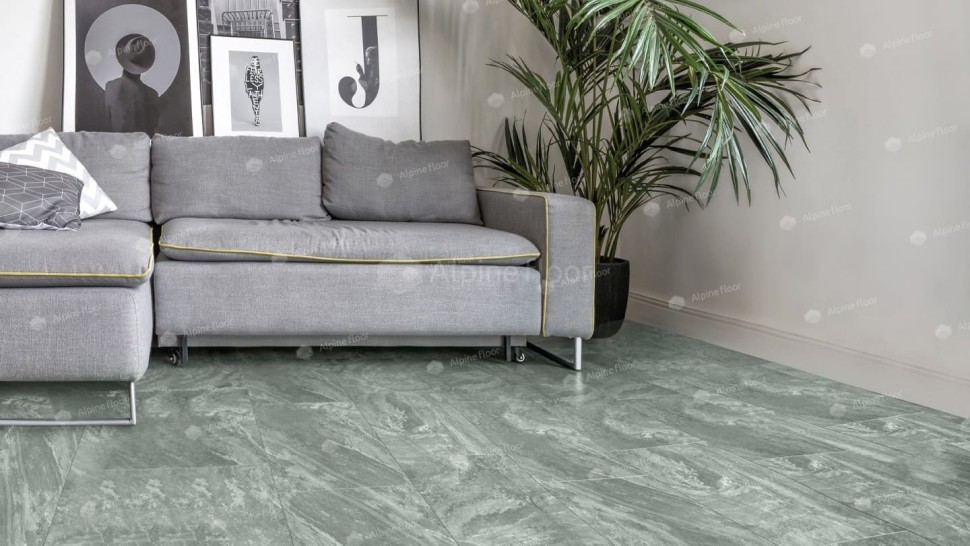 Виниловая плитка "Alpine Floor" Light Stone Хэмпшир (608*303*2,5 мм) — купить в Волгодонске