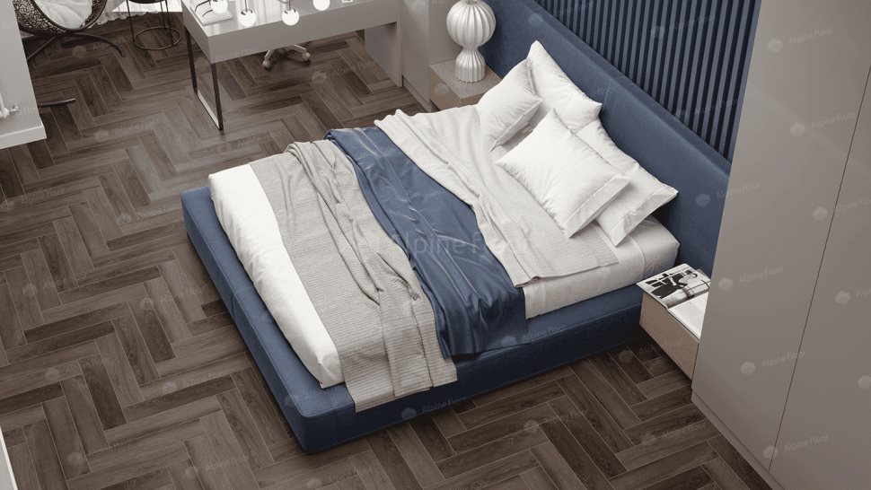 Виниловый ламинат "Alpine Floor" Parquet Light Дуб Фафнир (600*125*4 мм) — купить в Волгодонске