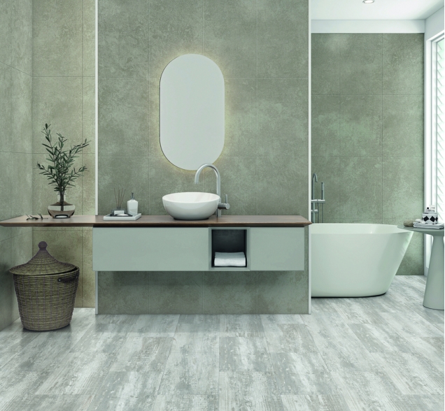 SPC ламинат "CronaFloor" Stone 4V Дублин (600*300*4 мм) — купить в Волгодонске