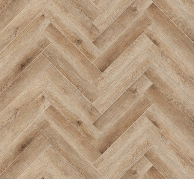 Виниловый ламинат SPC "Cronafloor" Herringbone Дуб Монпелье (640*128*4,5 мм) — купить в Волгодонске