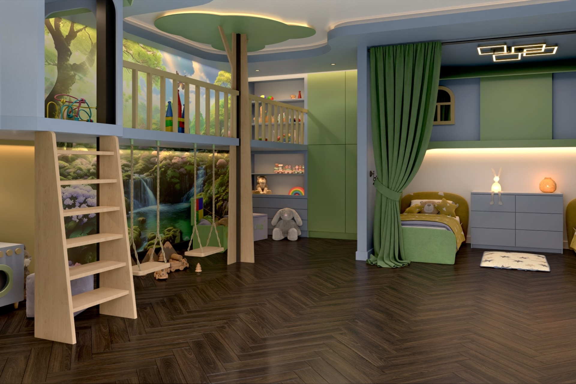 Инженерный паркет «Damy Floor» Каштановый (укладка елочкой) — купить в Волгодонске