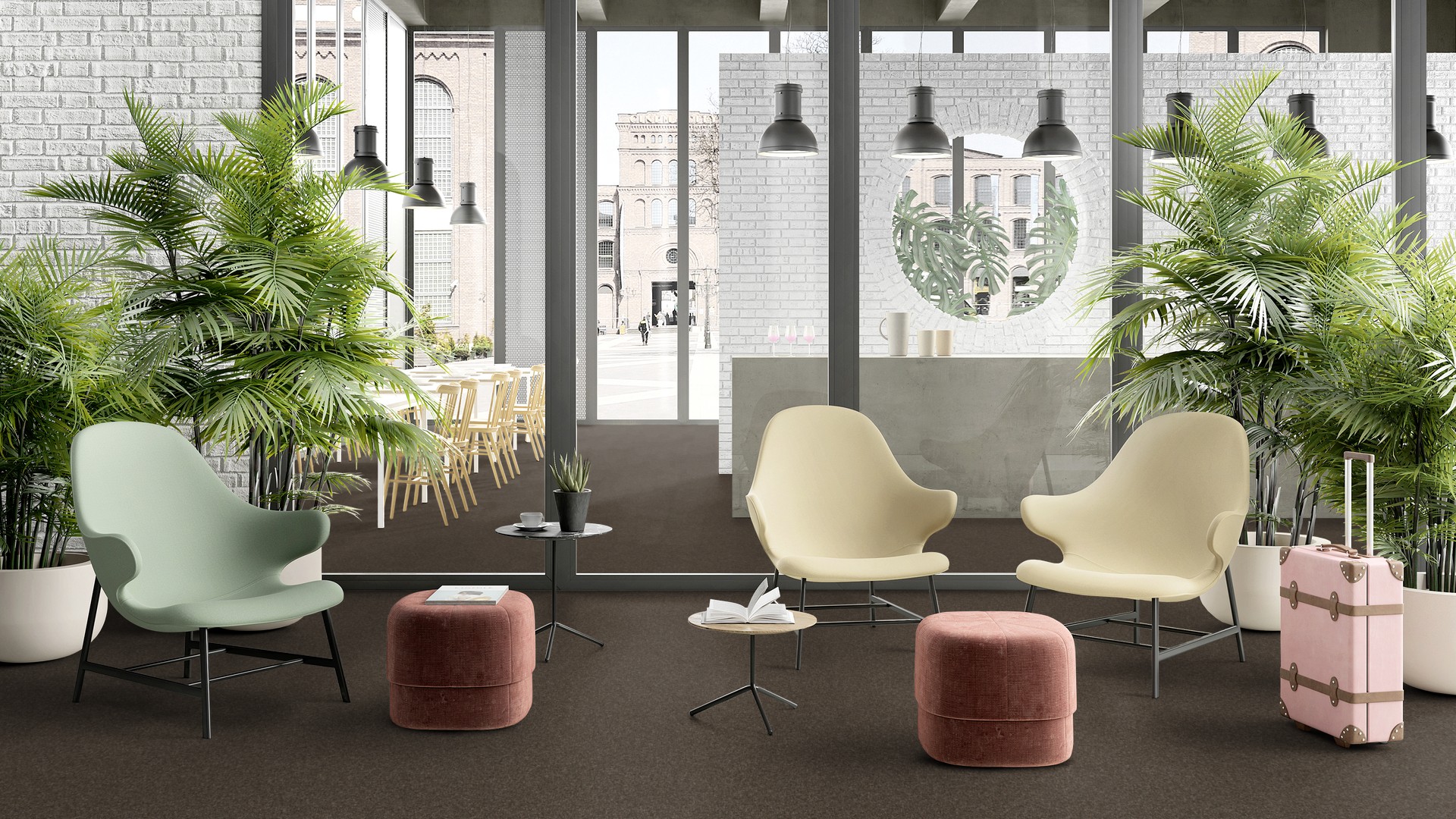 Ковровая плитка Medusa Tile 43 (500*500*5 мм) — купить в Волгодонске