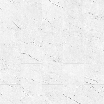 Замковая ПВХ плитка Carrara Marble 112 (610*303*5 мм) — фото и характеристики