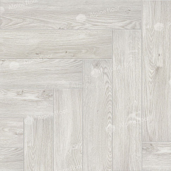 Виниловая плитка "Alpine Floor" Parquet LVT Снежный (590*118*2,5 мм) — фото и характеристики